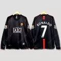 07/08m united away long-sleeved no. 7 ronaldo with badge