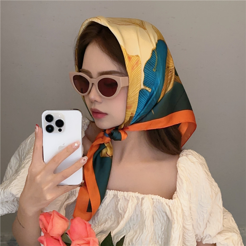 은행 잎 오렌지 가장자리