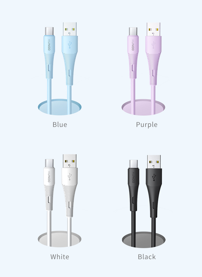 Xundd Liquid Silicone Data Charging Cable