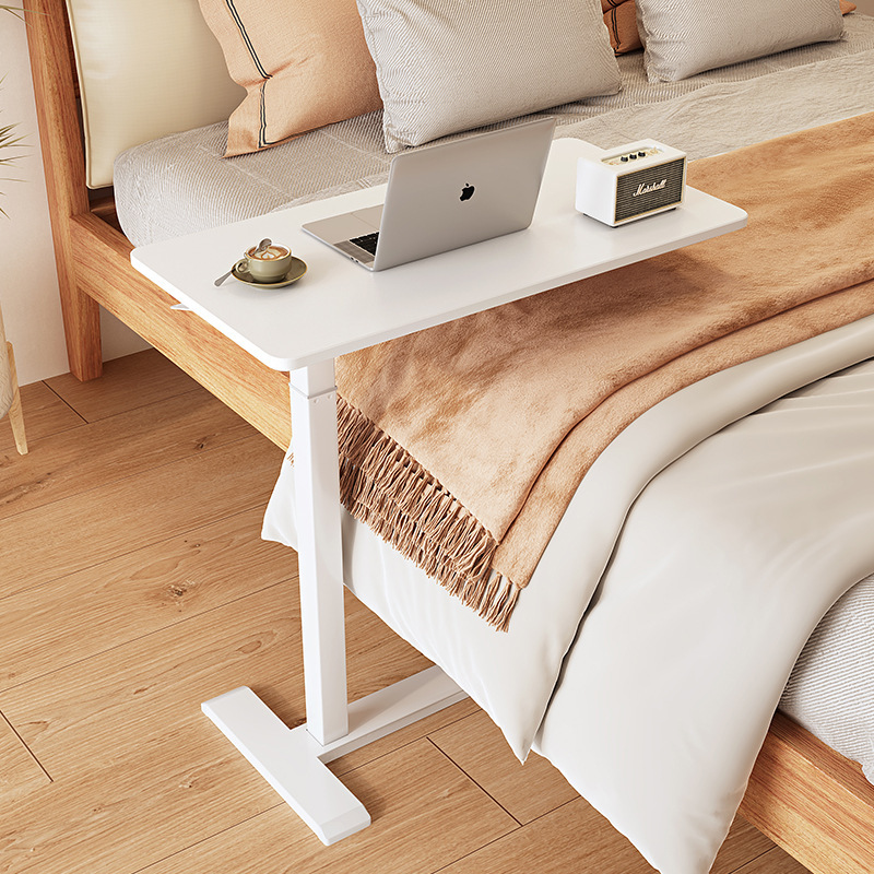 Laptop Bedside Table Zibo Mat Lifting Table Roller Movable Bed Lazy Household Writing Desk