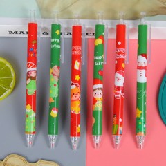Christmas press pen student holiday prize gift press gel pen creative stationery high-value water-based signature pen