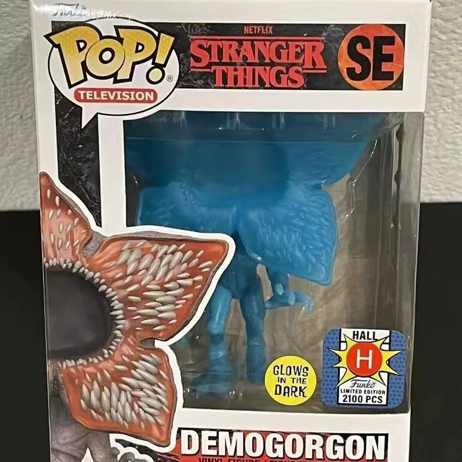 Коллекция фигурок в стиле Pop — Stranger Things, разные персонажи (Дастин, Стив, Одиннадцать, Робин, Демогоргон)