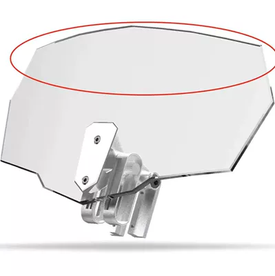 Windscreen, Modified for – Motosiklet ləvazimatları və aksesuarları - single-lens-transparent