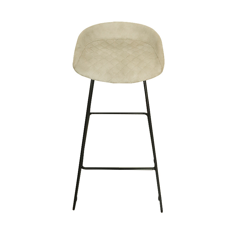 Silla de Comedor de Cuero y Metal, Giratoria, con Reposabrazos, para Restaurante
