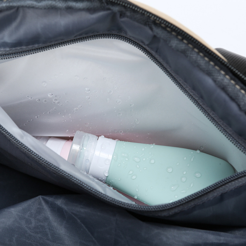 Bolso de fitness deportivo de ocio de moda Bolso bandolera de viaje corto de gran capacidad Separación de seco y húmedo Bolso de equipaje de doble respaldo de tres fines