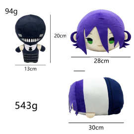 跨境新品Chainsaw Man Reze Plush 电锯人蕾塞毛绒公仔玩偶