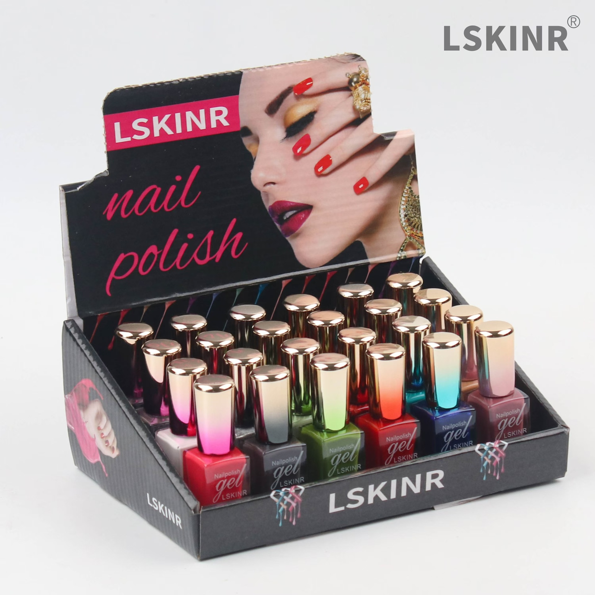 Fábrica directa de manicuras nuevas esmalte de uñas especial conjunto pequeño Liz Macaron set de verano red mayorista