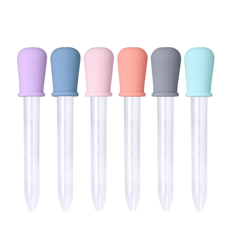 Silicone children's pipette