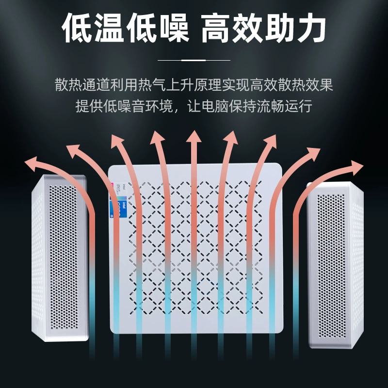MINI迷你主机电脑酷睿i5 i7小台式机PC工控办公家用游戏网课DIY