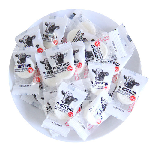Dry Cow Colostrum Milk Bar Original Milk Snack Child Nutrition Snack Food Tablet Candy Wedding Celebration Candy Wholesale