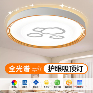 Led Ceiling Lamp Bedroom Lamp New 2025 Master Bedroom Room Lamp Modern Minimalist Living Room Lamp Household Round Lamp