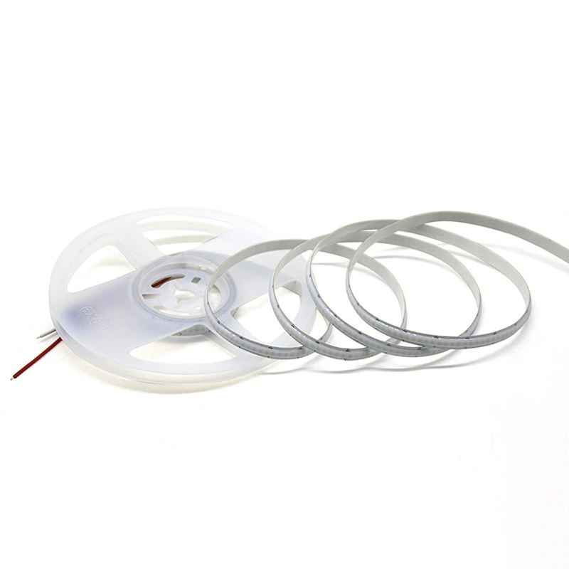 Новый волшебный свет COB с 300LED, низкое напряжение 5V, полноцветная SPI программируемая световая лента шириной 8 мм, белая текущая вода