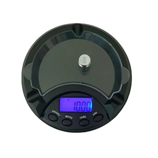 Ashtray Jewelry Scale Small Gold Scale Mini Tea Portable Jewelry Scale Baking Scale High Precision Electronic Scale