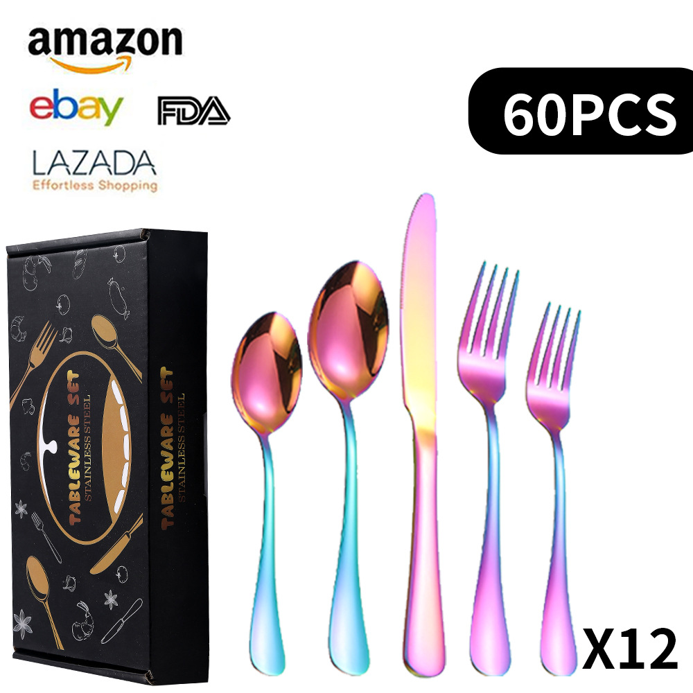 컬러 60 장 세트/12 분