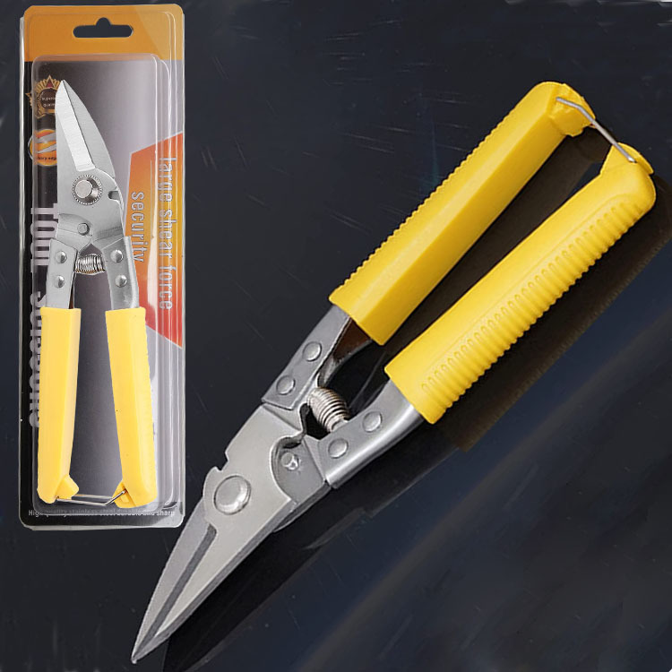 garden scissor不锈钢园艺园林修枝剪树枝剪刀电工剪铁皮剪