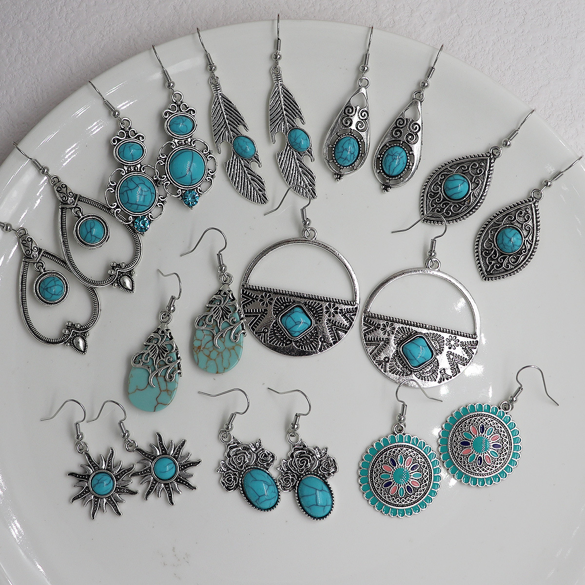 turquoise earrings