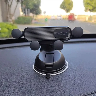 New Cartoon Car Holder Car phone holder - black-car-glass-dashboard-cant-be-shaken-off