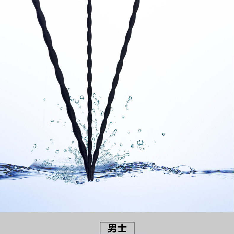 Silicone Glans Training Stick, Urethral Dilator Set, Sizes 5-8, Black — detail image 10