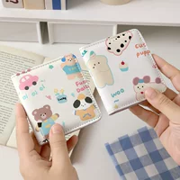 Внешняя торговля горячая 20% скидка короткий монетный бумажник мультикадровый сертификатный кошелек тонкий студенческий бумажник антимагнитный бумажник