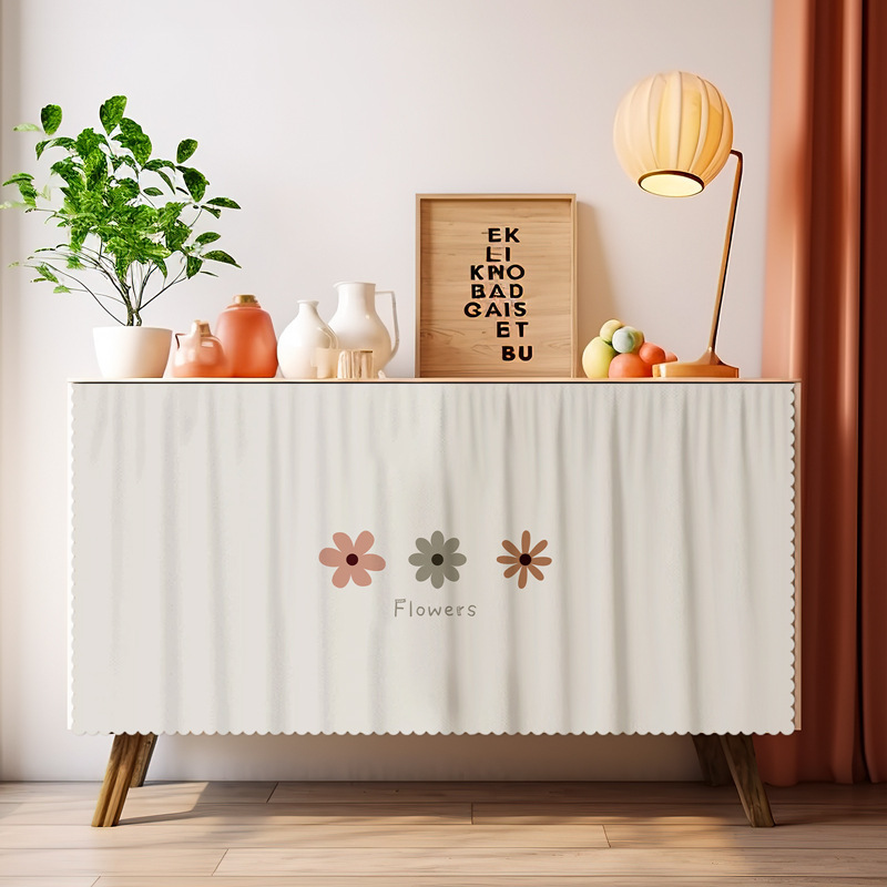 Wardrobe covering curtain storage rack sundries covering ugly cloth kitchen door curtain cabinet curtain shoes cabinet bookcase dust-proof curtain