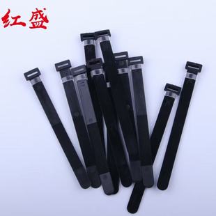 1002302 electric car special PE tie 10 * 130mm X39 electric car bolt tie 200/bag red
