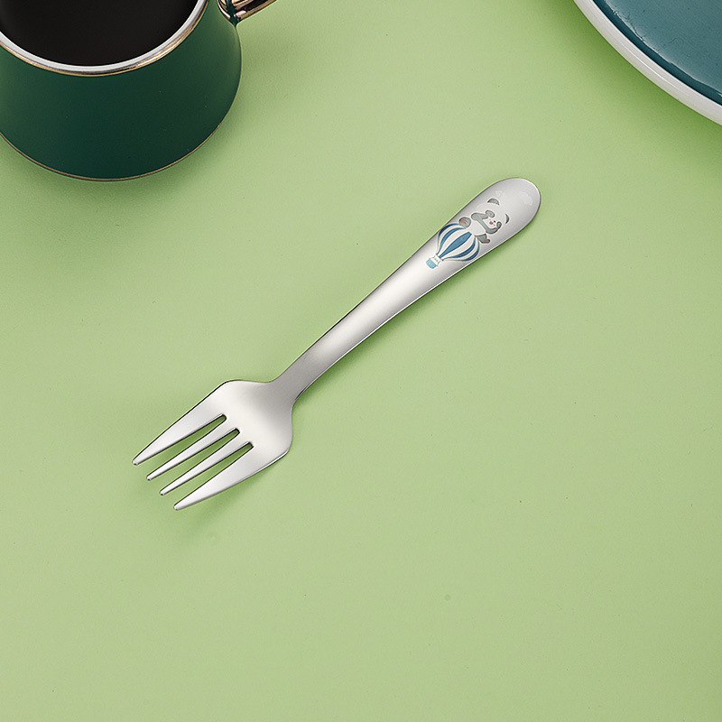 Globo oso tenedor cuadrado