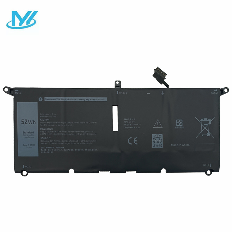 For 13-5390 XPS 9370 9380 HK6N5 DXGH8 p82g laptop battery