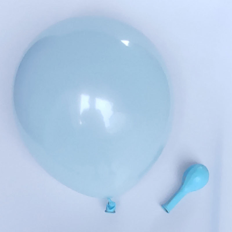 12 pulgadas 2,8G macaron azul 100/paquete