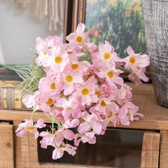 Factory-wholesale Geshanghua 10-stem Cosmos Chrysanthemum Artificial Flowers for Foreign Trade, Home Decor, and Wedding Celebrations – Fake Florals DY-435