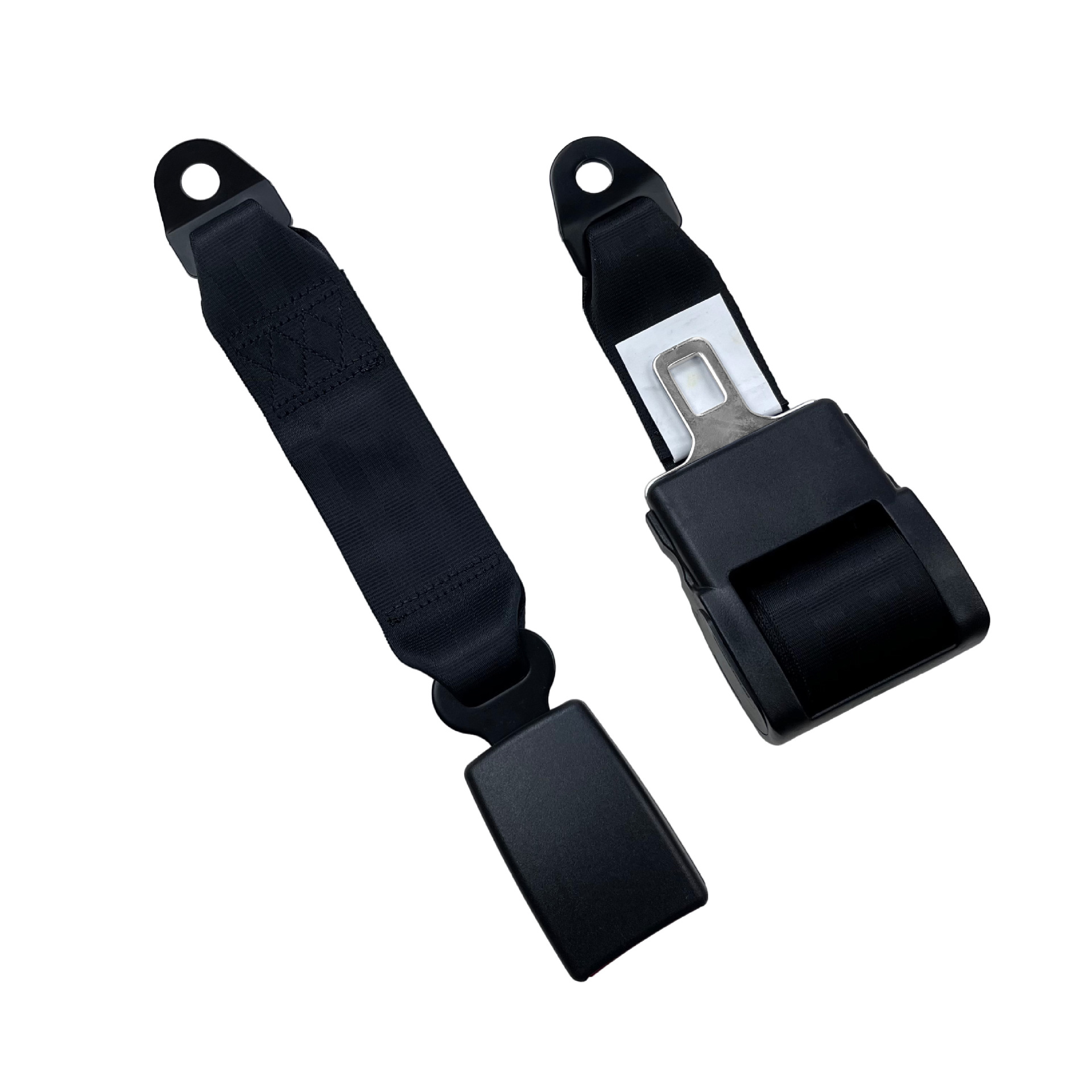 Car automatic telescopic seat belt two-point car base safety belt school bus modified pallet cargo binding belt
