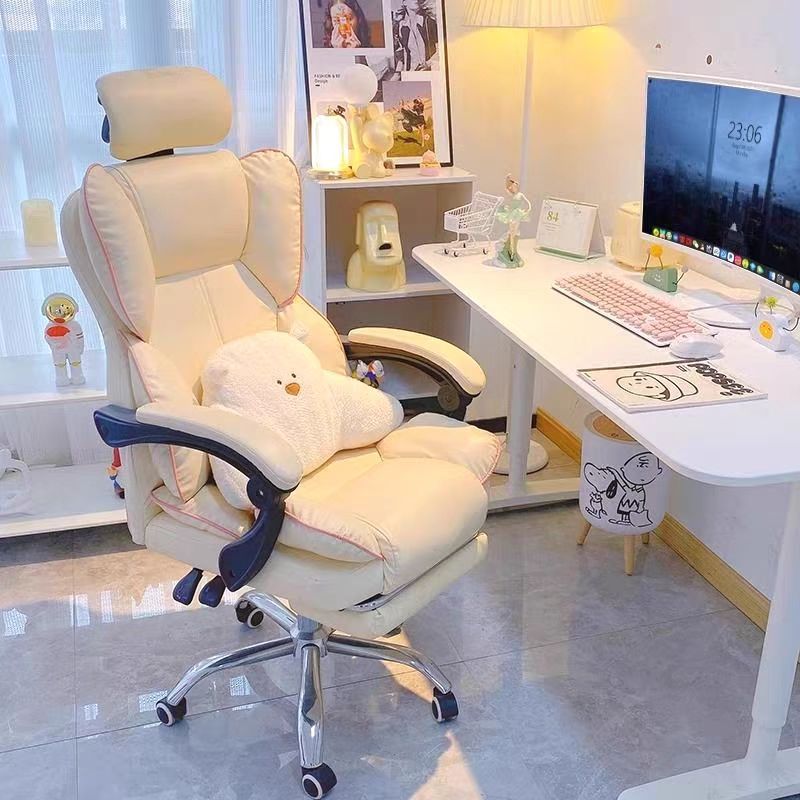 E-Sports Chair, Home Computer Chair, Sofa Chair, Comfortable Long-Sitting Office Chair, Soft Chair, Girls' Bedroom Chair, Backrest, Lunch Break Chair