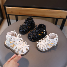 夏季新款宝宝鞋婴儿学步鞋韩版公主鞋凉鞋高帮儿童鞋子女童罗马鞋