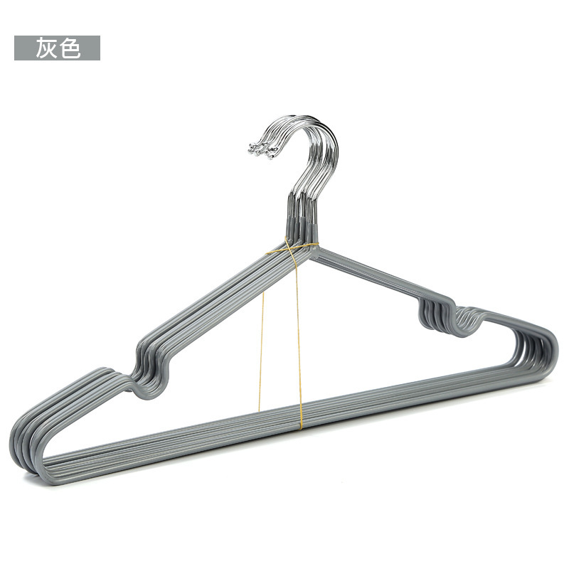 딥 플라스틱 옷걸이 그레이