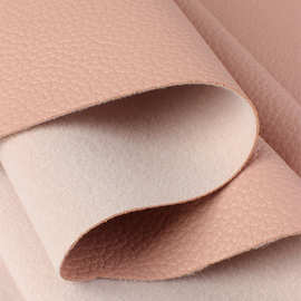 现货 1.0mm拉毛布底 pvc荔枝纹人造皮革皮套钱包手袋箱包坐垫E18