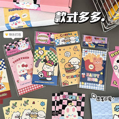 テン億オリジナルの可愛いシールを包装してカードを包装します。