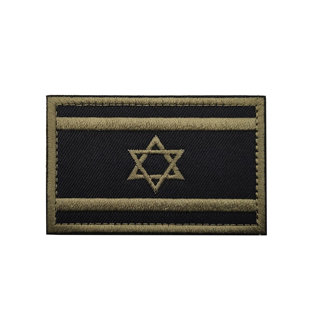 Asian flag Israeliflagspatch Israel flag cloth Velcro armband embroidered patch badge