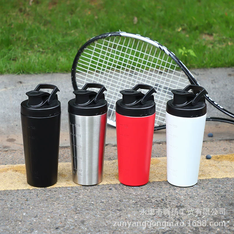 Трансграничная новая кружка для встряхивания удобная спортивная открытая портативная чашка для воды спортивный молочный коктейль