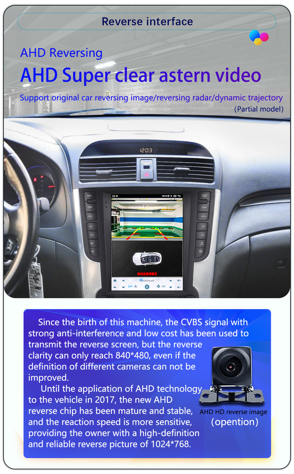 Suitable for 9.7-Inch 04-08 Acura Tl Modified Large Vertical Screen Wireless Carplay Car Navigation System