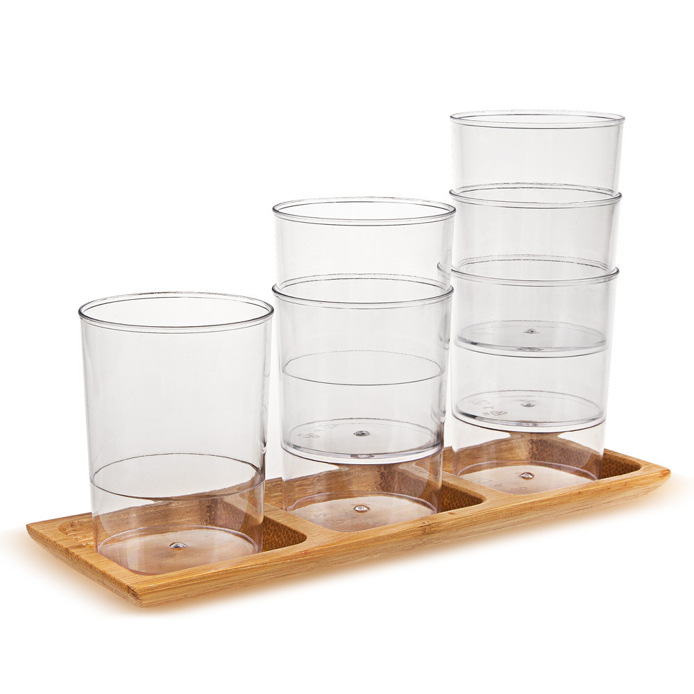 Vaso Redondo Desechable para Mousse y Pudín 100ml/150ml de Plástico PS Transparente image 4