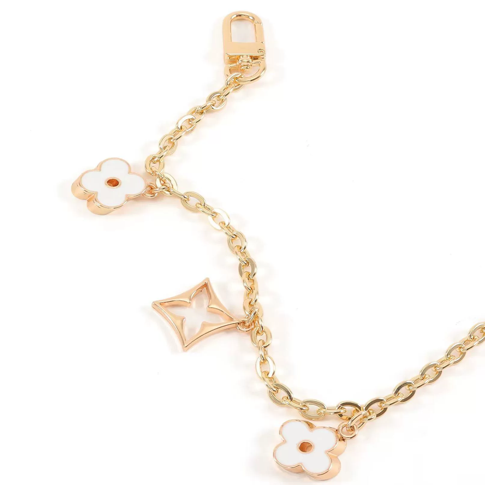 Bag accessory, four-leaf clover, high-quality style, does not fade