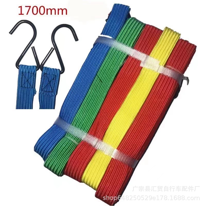 Bicicleta correa de equipaje de carga cuerda de goma cuerda elástica correa de equipaje de coche eléctrico