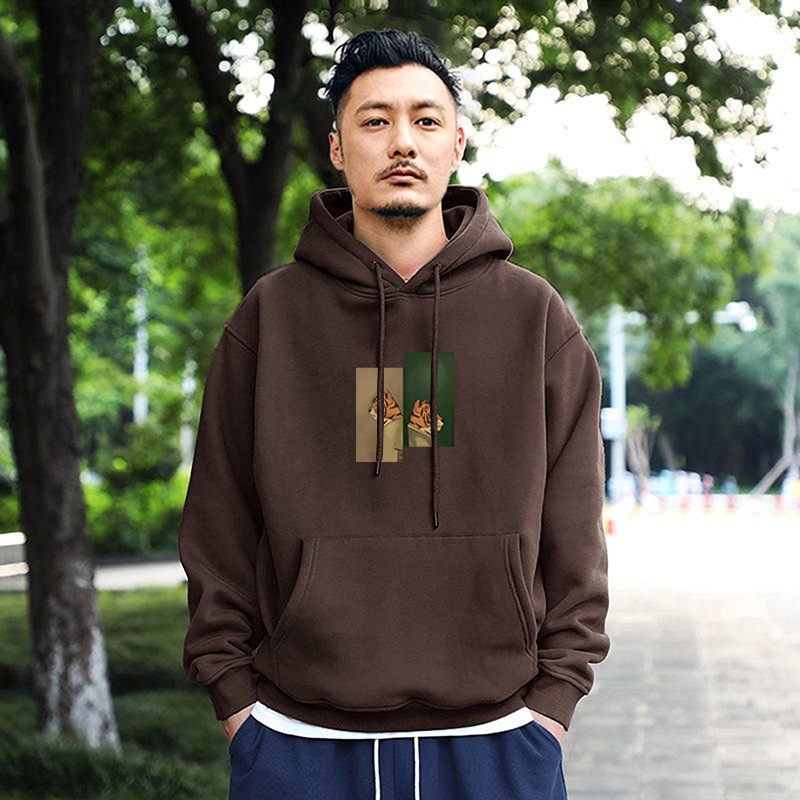 Café con sudadera con capuz Regular - 1584