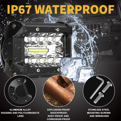 off-road modified car light external – İşçi projektorları