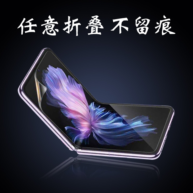 适用三星GalaxyzFlip7/w25flip定位贴折叠屏水凝膜防刮防指纹软膜|undefined