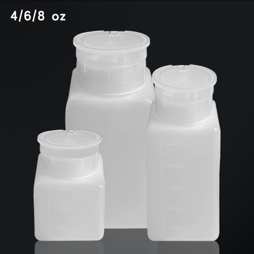 Press alcohol bottle, washing water bottle, wiper water bottle, plastic alcohol bottle, press water, manicure water bottle
