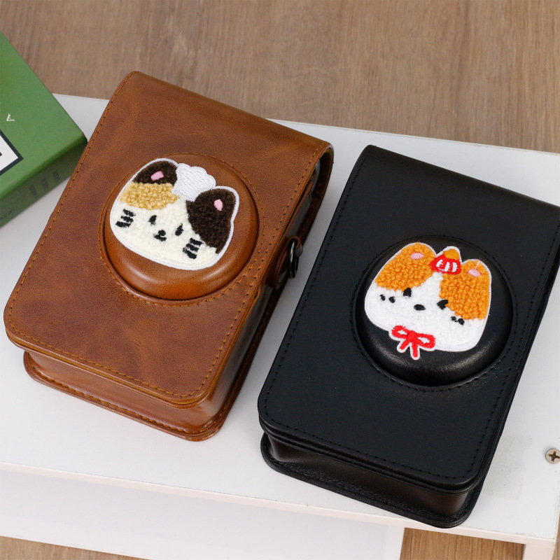 Polaroid Mini Evo Retro Camera Bag Super Leather Pu Leather Retro Camera Bag Digital Photography Leather