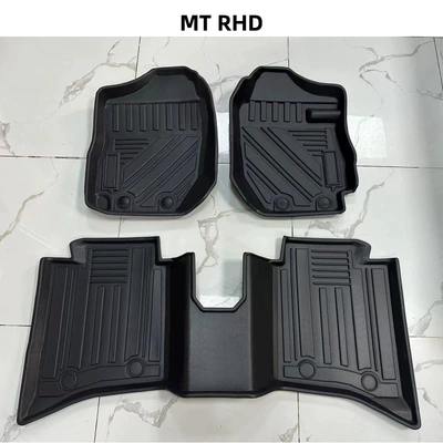 Drive Waterproof Car Tpe Carpet – Universal Foot Pad - right-rudder-mt-manual-transmission-black