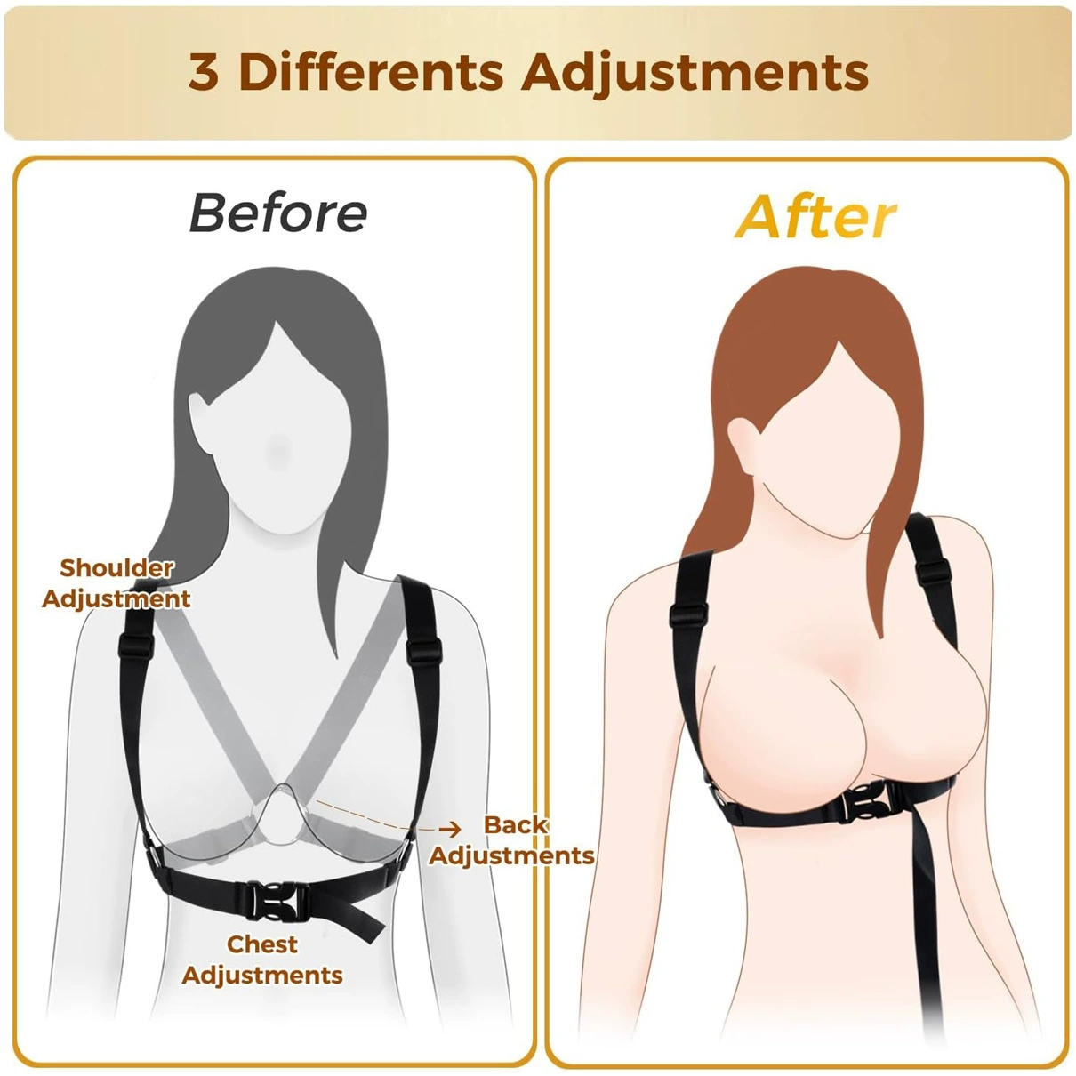 Кит для регулирования BDSM сдерживания Amazon, наручники на грудь, удобное соединение, разделение
