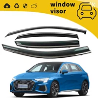 Подходит для Audi A3 A3L A4 A4L A6 A6L A8L 98-21 годов выпуска, декоративные накладки на дождевые щитки дверей