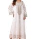 Cross-border New Middle East Women's Musilin Fashion Rhinestone Embroidered Robe Arabian Dress noon Amazon